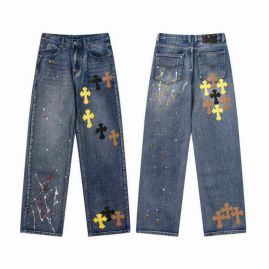 Picture of Chrome Hearts Jeans _SKUChromeHeartssz28-36993514429